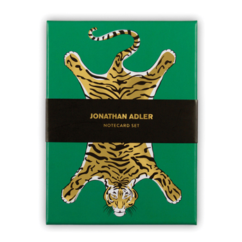 Jonathan Adler Atlas and Animal Boxed Notecard Set – Includes 12 Notecards and 12 Sticker Seals – 3 Different Designs, Greeting Cards with Iconic Artwork from Jonathan Adler