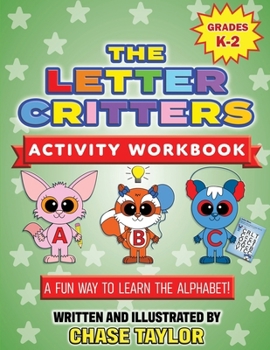 Paperback The Letter Critters Activity Workbook Book