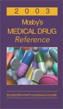Hardcover Mosby's Medical Drug Reference 2003 Book