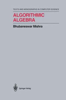 Paperback Algorithmic Algebra Book