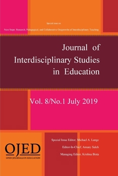 Paperback Journal of Interdisciplinary Studies in Education, 2019 Vol 8(1) Book