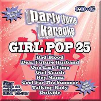Music - CD Party Tyme Karaoke - Girl Pop 25 (8+8-song CD+G) Book