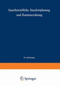 Paperback Innerbetriebliche Standortplanung Und Raumzuordnung [German] Book