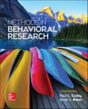 Paperback Methods in Behavioral Research Book