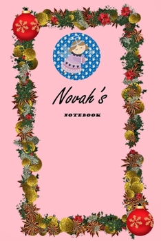 Paperback Novah First Name Novah Notebook: Lined Notebook / Journal Gift, 120 Pages, 6x9, Soft Cover, Matte Finish Book