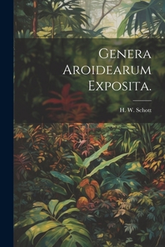 Paperback Genera Aroidearum Exposita. [Latin] Book
