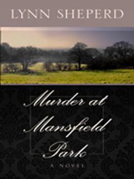 Hardcover Murder at Mansfield Park [Large Print] Book