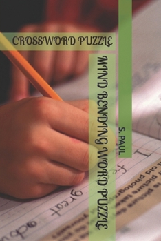 Paperback Mind Bending Word Puzzle: Crossword Puzzle Book