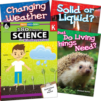 Paperback Learn-At-Home: Science Bundle Grade K: 4-Book Set Book