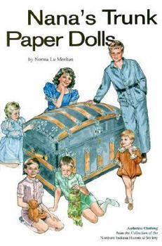 Paperback Nana's Trunk Paper Dolls Book