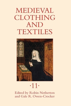 Hardcover Medieval Clothing and Textiles 11 Book