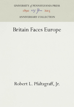 Hardcover Britain Faces Europe Book