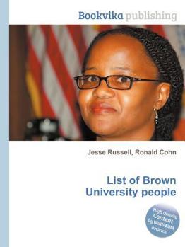 Paperback List of Brown University People Book