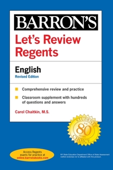Paperback Let's Review Regents: English Revised Edition Book