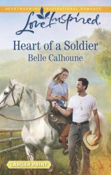 Mass Market Paperback Heart of a Soldier [Large Print] Book