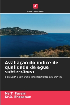 Paperback Avaliação do índice de qualidade da água subterrânea [Portuguese] Book