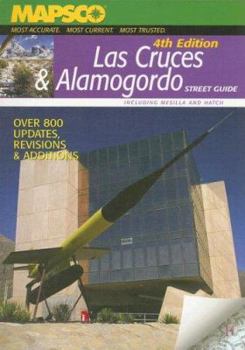Spiral-bound Las Cruces & Alamogordo Street Guide: Including Mesilla and Hatch Book