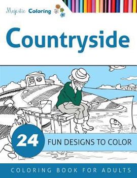 Paperback Countryside: Coloring Book for Adults Book