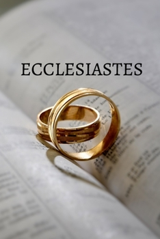 Paperback Ecclesiastes Bible Journal Book