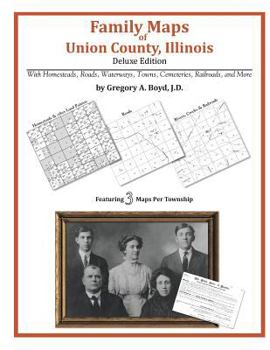 Paperback Family Maps of Union County, Illinois Book