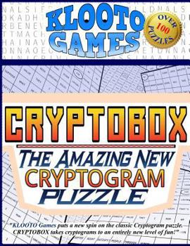 Paperback KLOOTO Games CRYPTOBOX: The Amazing New Cryptogram Puzzle Book