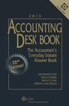 Paperback Accounting Desk Book: The Accountant's Everyday Instant Answer Book [With CDROM] Book