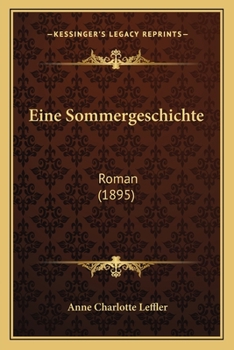 Paperback Eine Sommergeschichte: Roman (1895) [German] Book