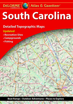 Paperback Delorme Atlas & Gazetteer: South Carolina Book