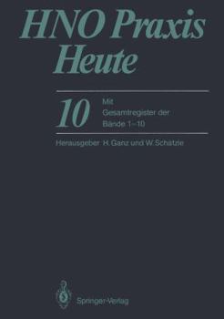 Paperback Hno PRAXIS Heute: Mit Gesamtregister Der Bände 1-10 [German] Book