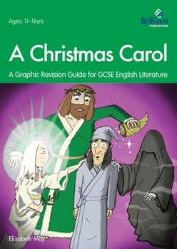 Paperback A Christmas Carol: A Graphic Revision Guide for GCSE English Literature Book