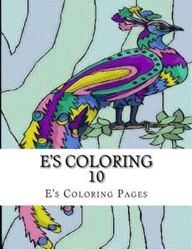Paperback E's Coloring 10 Book