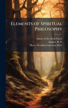 Hardcover Elements of Spiritual Philosophy Book
