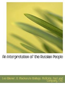 Paperback An Interpretation of the Russian People Book