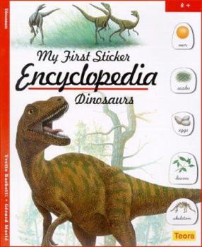 Paperback Dinosaurs [With Stickers] Book