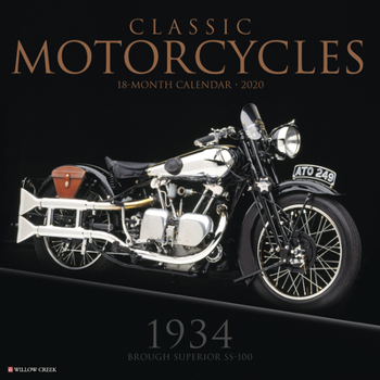 Calendar Classic Motorcycles 2020 Wall Calendar Book