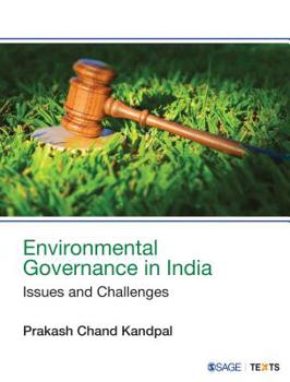 Paperback Environmental Governance in India: Issues and Challenges Book