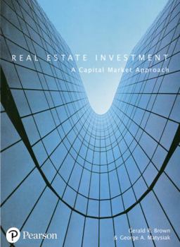 Paperback Real Estate Investment: A Capital Market Approach Book