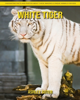 White Tiger: Fascinating Facts and Photos about These Amazing & Unique Animals for Kids