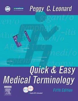 Paperback Quick & Easy Medical Terminology [With CDROM and 2 CDs] Book