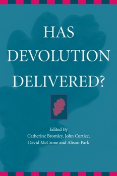 Paperback Has Devolution Delivered? Book