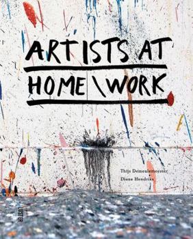 Hardcover Artists at Home/Work Book