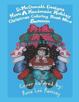 Paperback Have a Handmade Holiday Christmas Coloring Book Nine Book