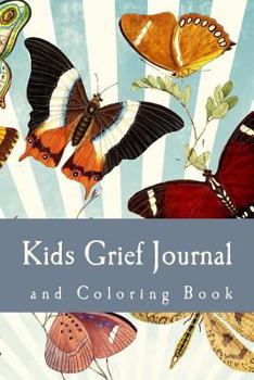 Paperback Kids Grief Journal and Coloring Book