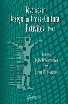 Hardcover Advances in Design for Cross-Cultural Activities Part I Book