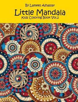 Paperback Little Mandala: Kids Coloring Book Vol. 2 Book