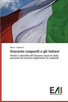 Paperback Giacomo Leopardi E Gli Italiani [Italian] Book