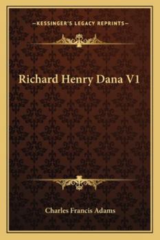 Paperback Richard Henry Dana V1 Book