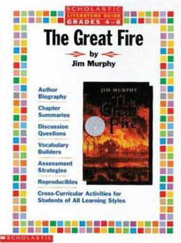 Paperback Literature Guide: The Great Fire: The Great Fire Book