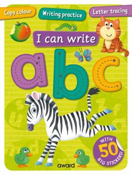 Paperback I Can Write: abc Book