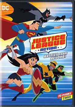 DVD Justice League Action: Battles from Beyond Season 1, Part 2 Book